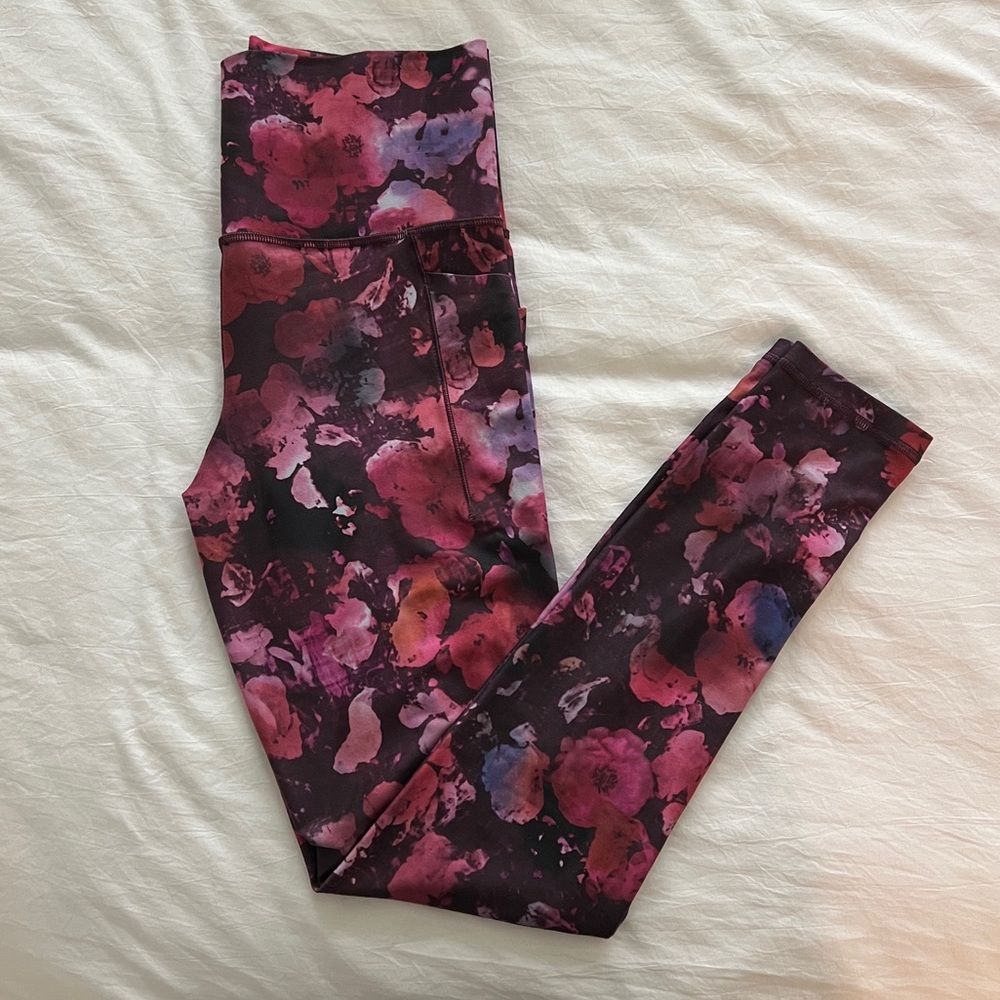 Athleta Floral Leggings